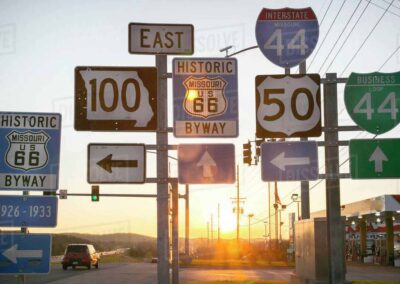 17. US 66 alignment